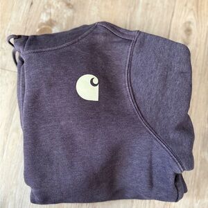 Carhartt Relaxed Fit Heather Purple Hoodie